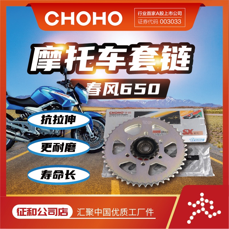 国宾650牙盘油封套链征和油封链
