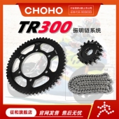 征和链条官方旗舰店适用摩托车TR300振明链系统套装 升级油封链条