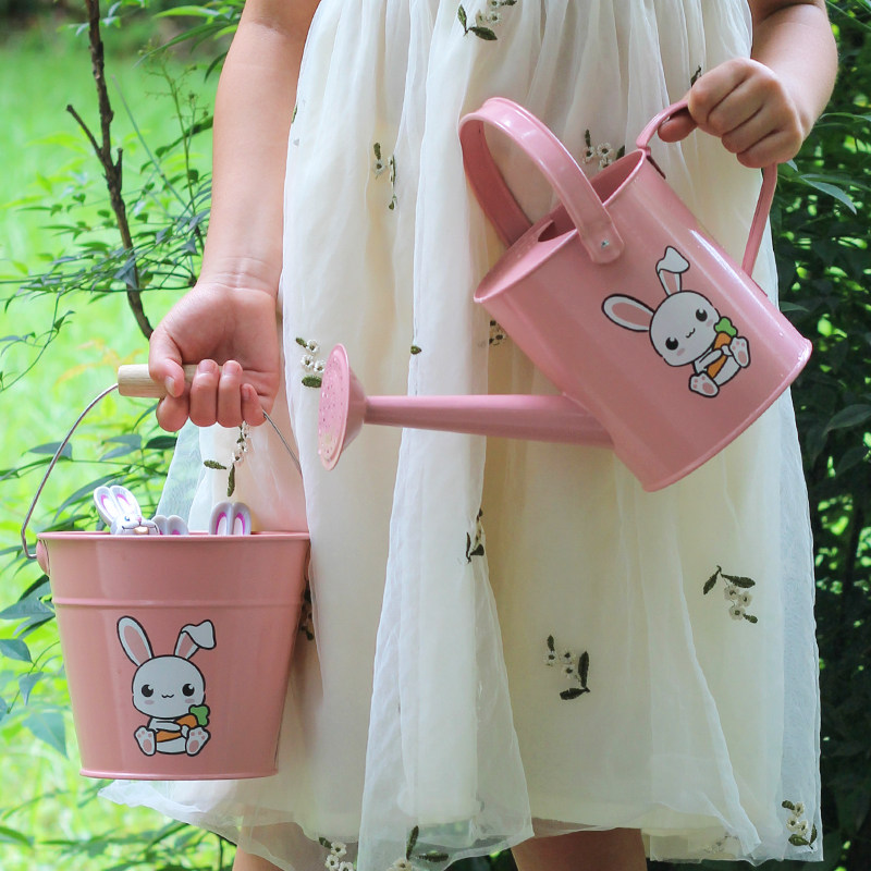 幼儿园花园种植工具儿童挖沙挖土赶海小铲子铁皮水桶浇花浇水壶,鲜花速递/花卉仿真/绿植园艺,洒水/浇水壶,淘宝优惠券,粉丝福利购,淘宝优惠卷