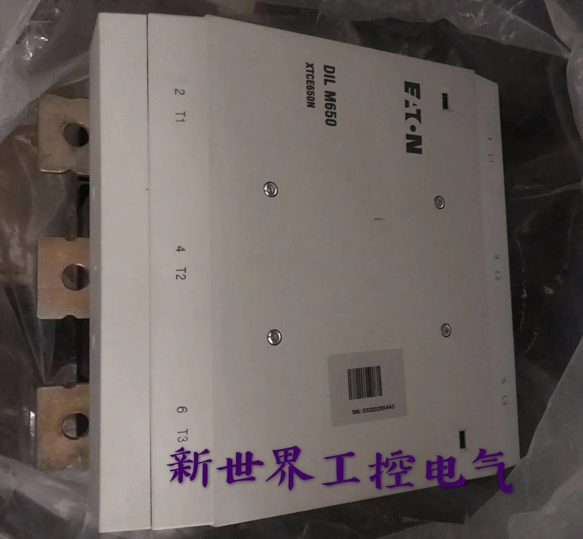 伊顿MOELLER接触器DILM650