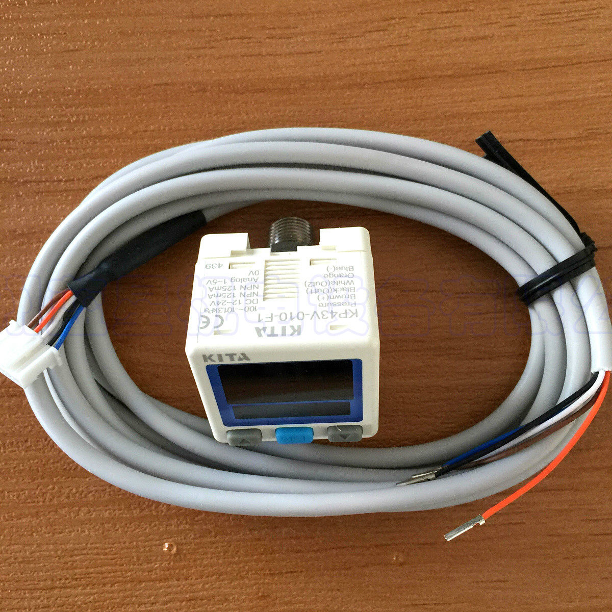 全新台湾负压真空数字式数显压力开关kp43v-010-f1