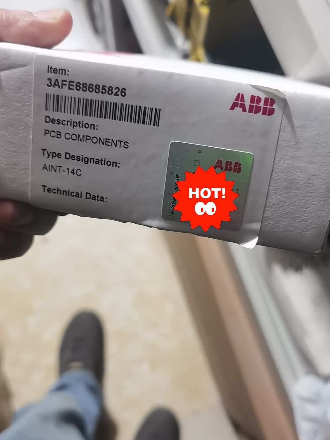 abb 全新通讯板  aint -14c全新原装 新品带二维