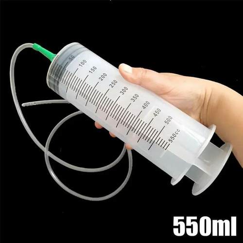 100/300/550ml Large Capacity Syringes Oil Pump With 1m Hose