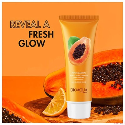 papaya cleanser face wash Dull Uneven Skin Tone木瓜洗面奶乳