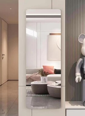 Mirror wall stick self adhesive full body mirror home