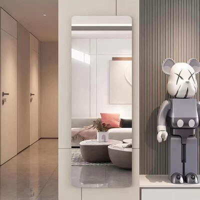 Mirror wall stick self adhesive full body mirror home