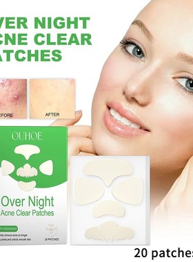 Invisible Acne Patches Nose Chin Forehead Cheek Pimples Remo