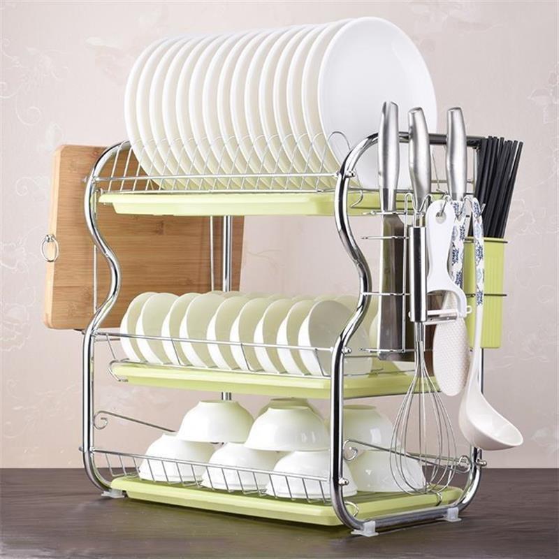 stainless steel dish rack drain dish rack plate cool dry