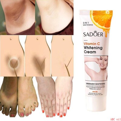 VitaminC Whitening Cream For Dark Skin Lighten Pigment Crotc