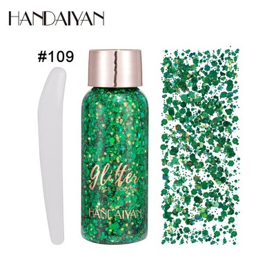 Handaiyan Eye Glitter Nail Hair Body Face Stickers Gel Art