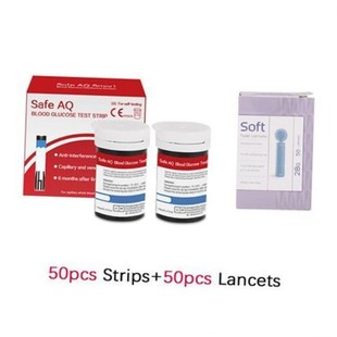 with Smart Lancets strips Test Meter Glucose Blood Safe