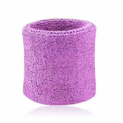 2pcs Sweatbands Wristband Tennis Squash Badminton Gym Footba