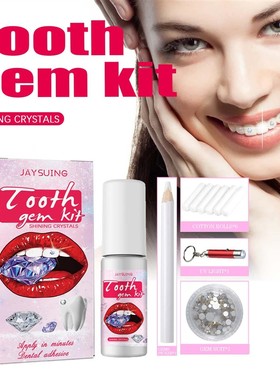 women Tooth Gem Set Jewelry Teeth Ornament Application Kit