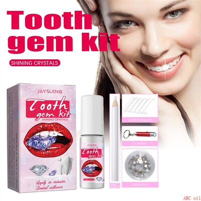 women Tooth Gem Set Jewelry Teeth Ornament Application Kit