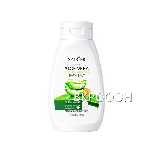 Aloe Vera Nourishing Bath Salt Body Scrub Bath芦荟沐浴盐