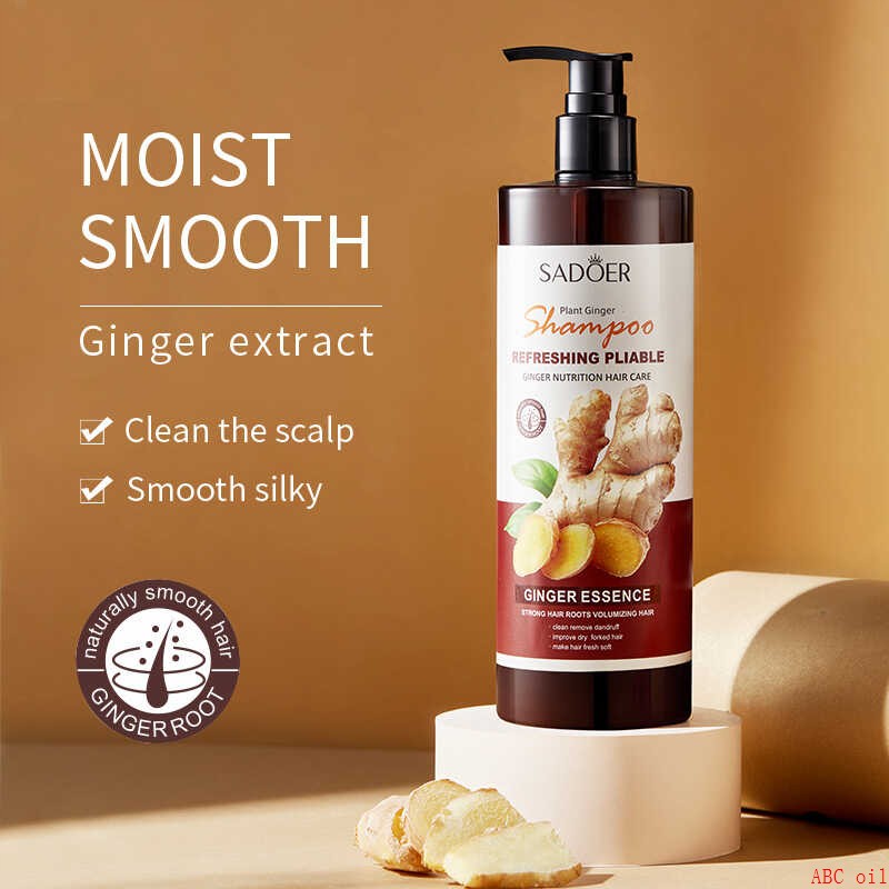 500ml Ginger Shampoo Conditioner Mask Hair Growth护发素