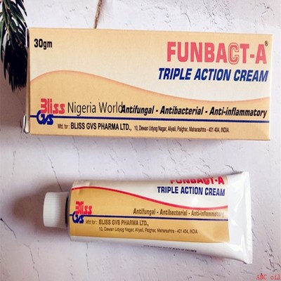 nigeriaWorld funbact-A triple action cream 30g