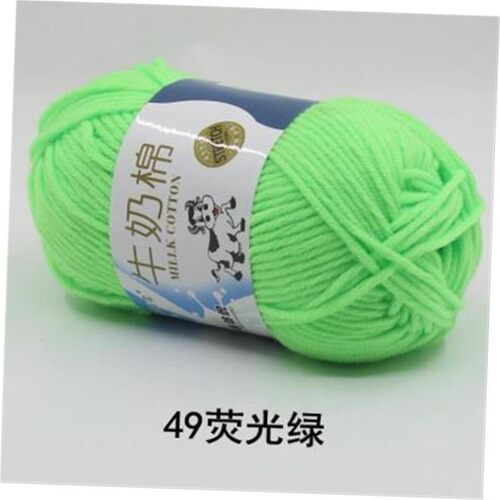 Milk Cotton Yarn Comfortable Wool Blended Thread Apparel Sew