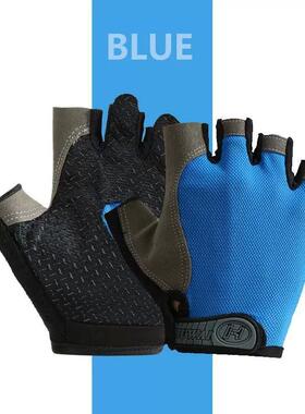 Gym Gloves Fitness Training Fingerless Men Women Bodybuildin