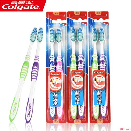 【 2 】  Toothbrush Medium hair deep cleaning tongue