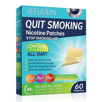 Adult mens assisted smoking cessation patch