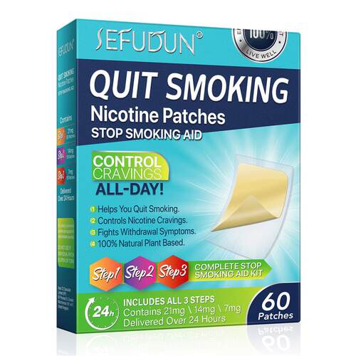 Adult mens assisted smoking cessation patch - 封面