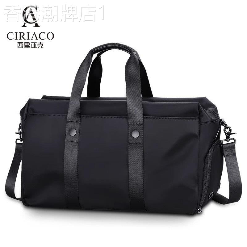 CIRIACO高端奢侈品牌男包大容量斜挎包男出差旅游运动健身手提包