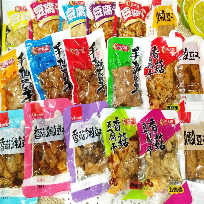 马大姐糖果官方旗舰店豆干香菇嫩豆干手撕豆干香菇豆腐干嫩豆干豆