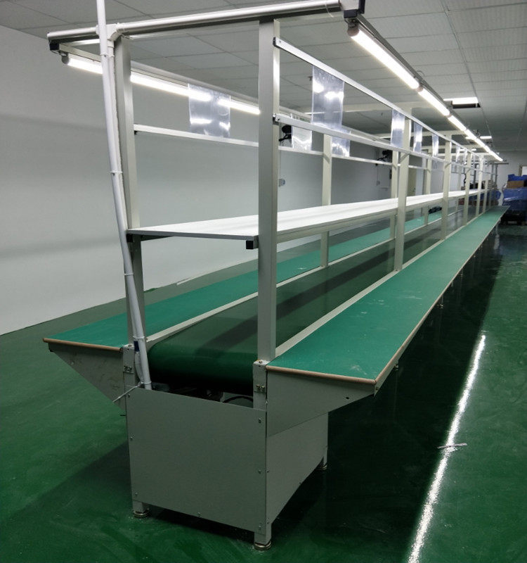 工厂流水线工作台防静电皮带流水拉飞机位输送机传送带电子厂工位