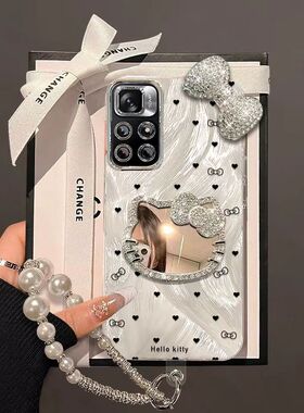 红米note11pro手机壳卡通redminote11软nt11pro+保护套5g镜头全包防摔小米n0te11tpro个性创意11tpro简约女款