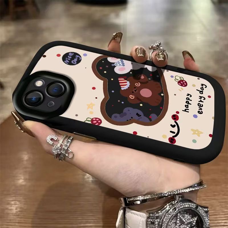 适用苹果14手机壳a2884软ip14promax保护套5g镜头全包a2884防摔iPhone14pro个性创意a2892卡通可爱14plus女款