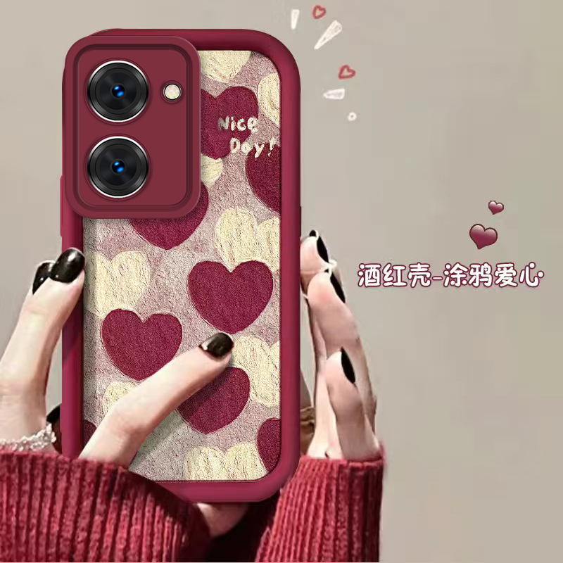 VIVOY37手机壳阶梯油画爱