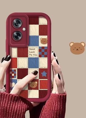 oppo a2手机壳PJB110软硅胶opa2m保护套5g镜头全包防摔PJU110个性创意opopa2x卡通可爱PJS110磨砂0pp0a2女款