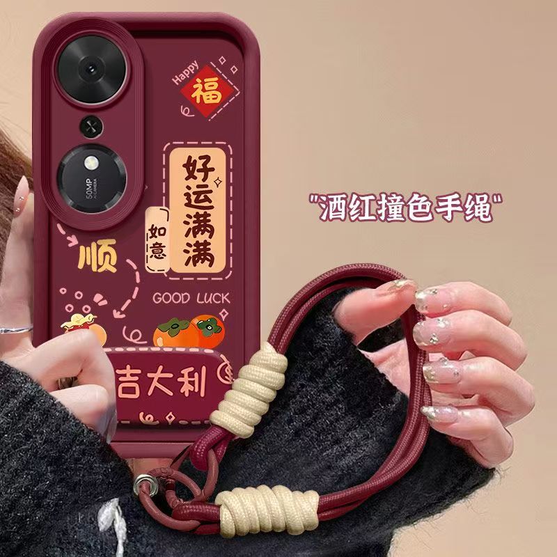 适用华为荣耀畅玩70plus手机壳文字log-anoo软硅胶honor畅玩70pius保护套5g全包边防摔log一an00个性创意女款