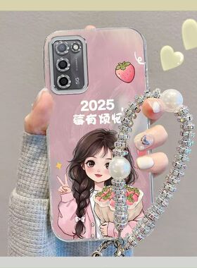 oppo a55手机壳pemm00软硅胶opa55s保护套5g镜头全包防摔opopa56个性创意PFVM10文字oppora55可爱0pp0a55女款