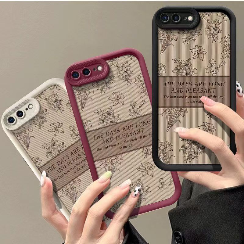 适用苹果7手机壳a1660软硅胶ip8plus保护套a1661全包边a1586防摔iPhone6s个性创意lphone6pius网红a1524女款