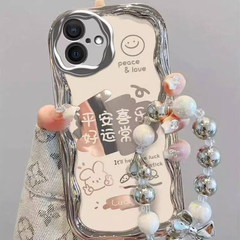 适用苹果16手机壳A3288卡通软iPhone16pro保护套5g全包边A3294防摔ip16promax个性A3297创意lphone16plus女款
