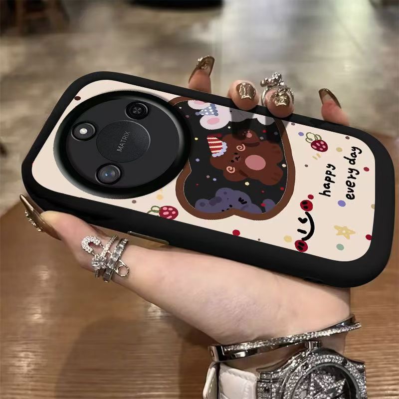 适用华为荣耀x60pro手机壳brp-anoo卡通软honorx60保护套5g镜头全包防摔brc一an00个性创意荣誉x60i可爱女款