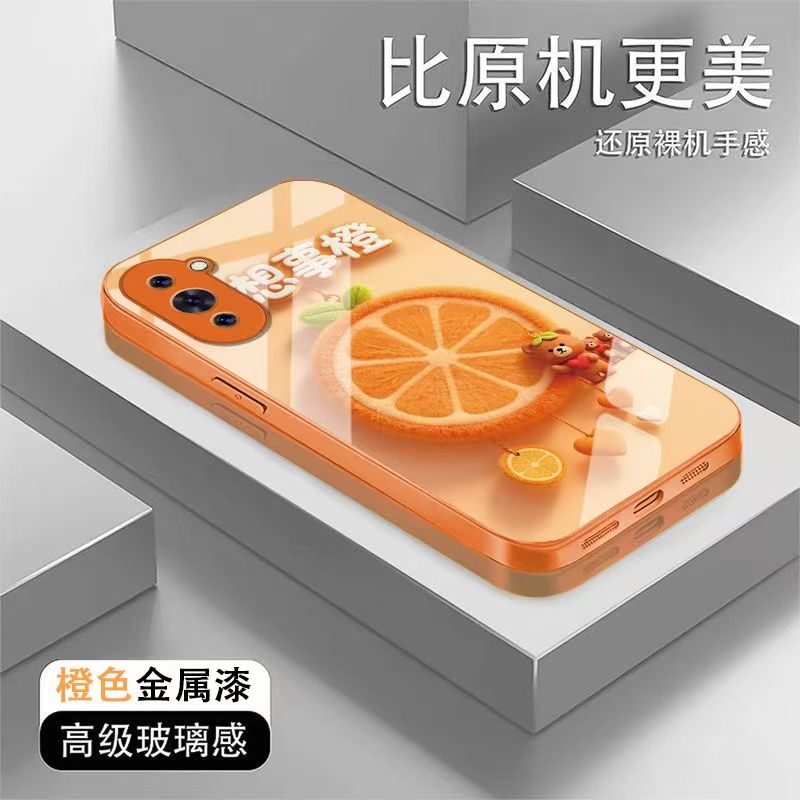 适用华为nova10pro手机壳软边gla-aloo玻璃nove10保护套镜头全包防摔nco一al00个性创意n0va10se卡通bne女款