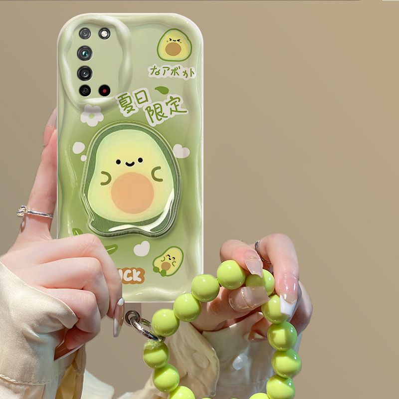 适用华为荣耀x10手机壳小清新tel-anoo软硅胶honorx10保护套5g镜头全包防摔tel一an00a个性创意荣誉叉十女款