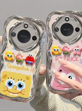 适用华为荣耀x60pro手机壳brp-anoo软硅胶honorx60保护套5g镜头全包防摔brc一an00个性创意荣誉x60i卡通女款