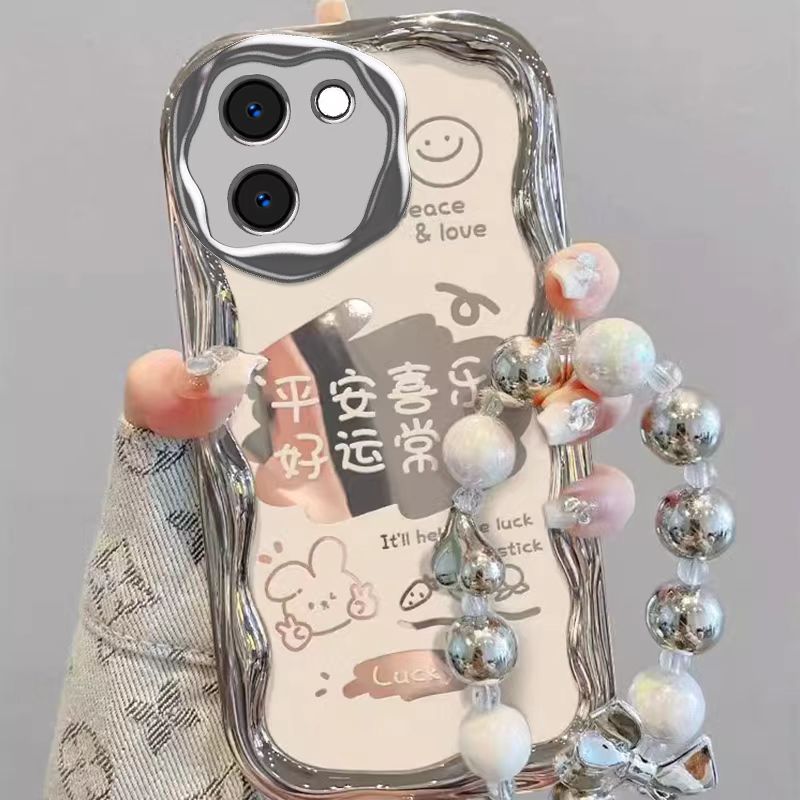vivo y200i手机壳电镀V2354A软硅胶vlvoy200保护套5g镜头全包防摔V2343A个性创意viv0y200卡通vivo丫200l女款