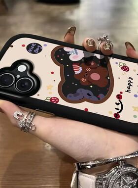 适用苹果17手机壳A3521软硅胶iPhone17pro保护套镜头全包防摔A3524个性创意ip17promax卡通A3527可爱air女款