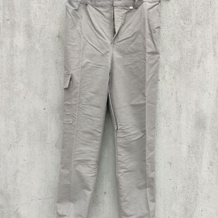 船厂电焊工纯棉加厚工作服舒适打磨耐烫防飞溅车间钢结构劳保裤子