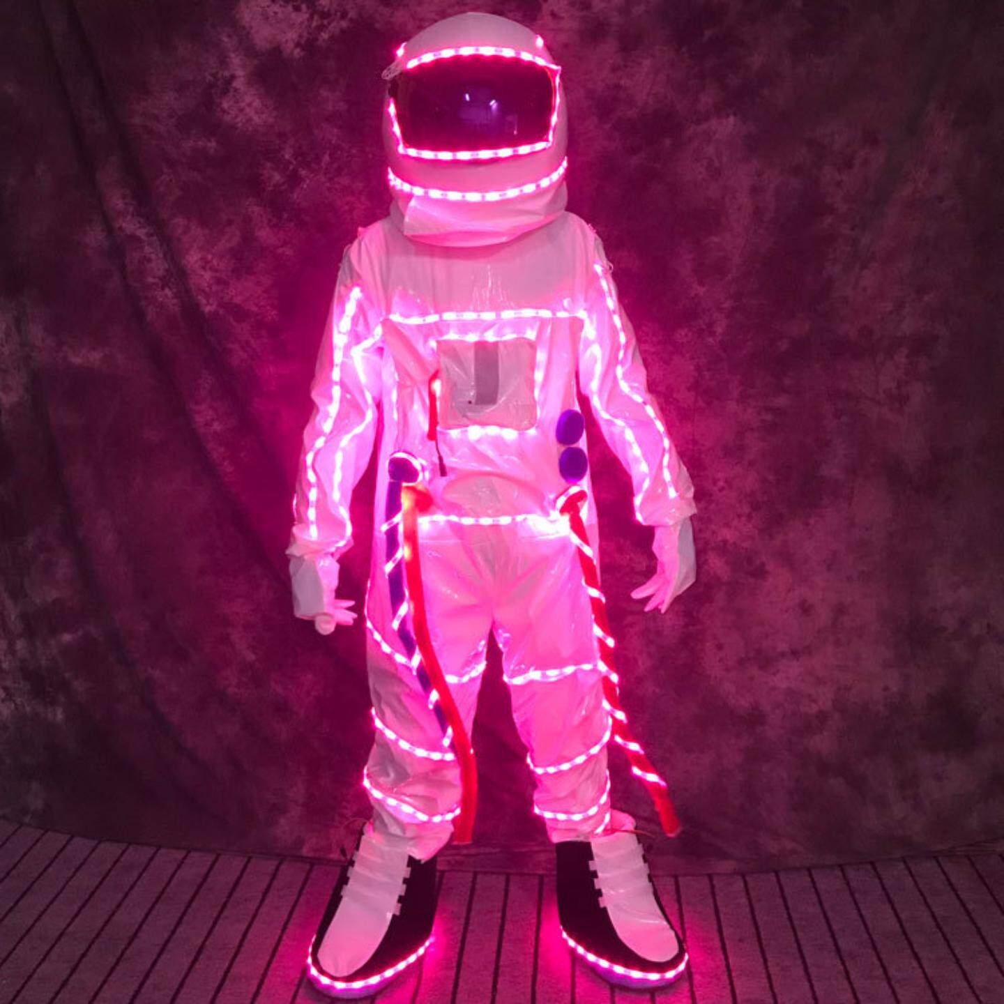 LED七彩宇航服遥控变色酒吧KTV
