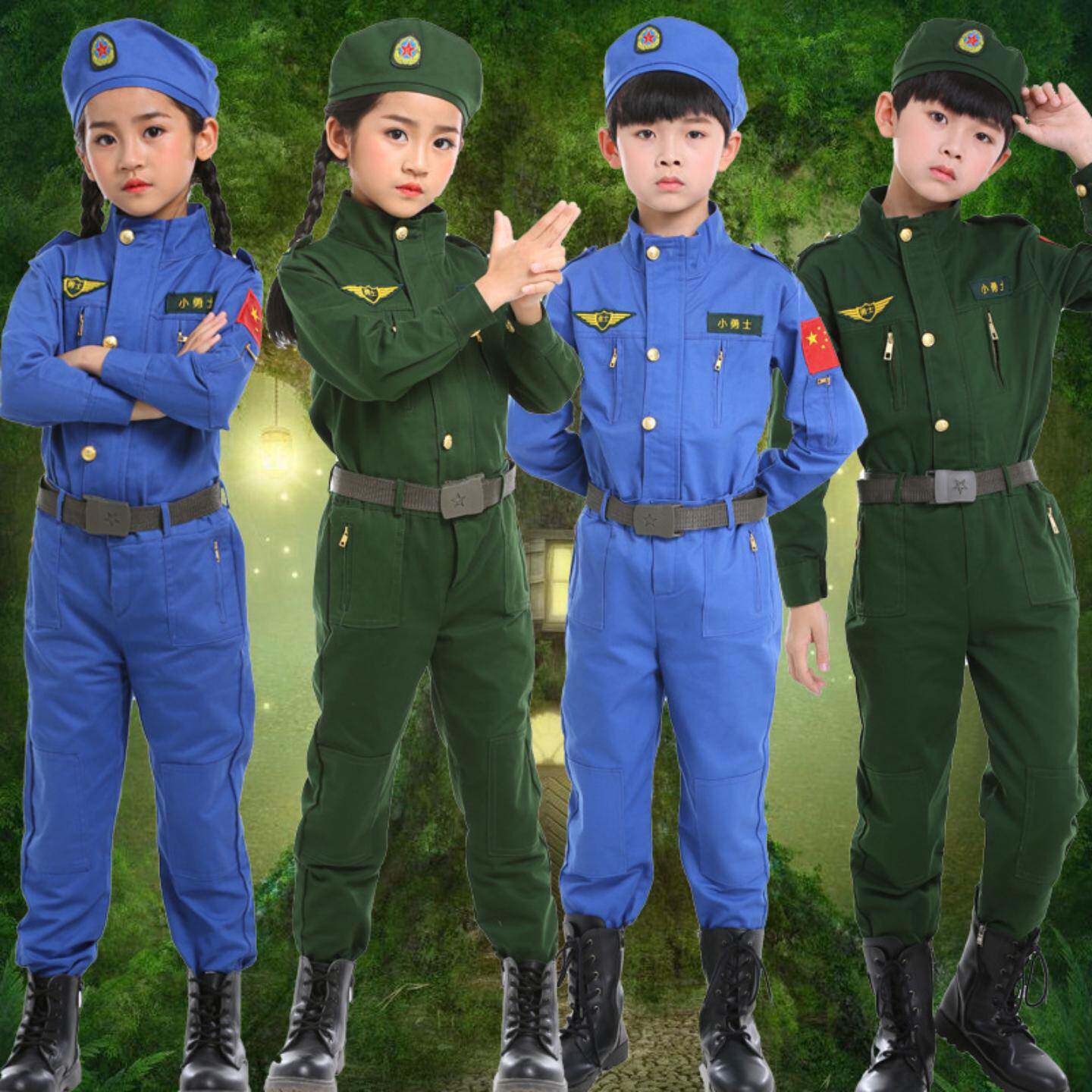 六一儿童飞行员演出舞台服幼儿