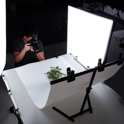 Matte PVC background plate e-commerce photography light back