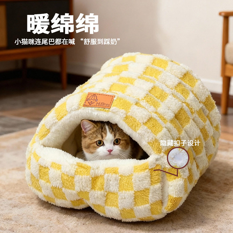 爆款猫窝冬季保暖封闭式