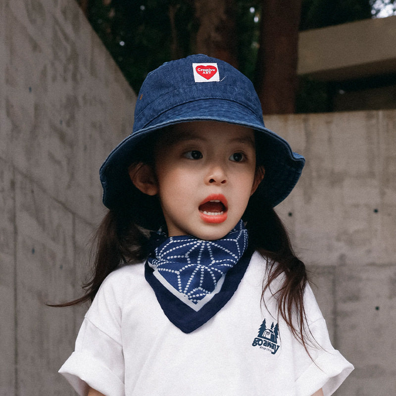 儿童帽子2025夏季防晒遮