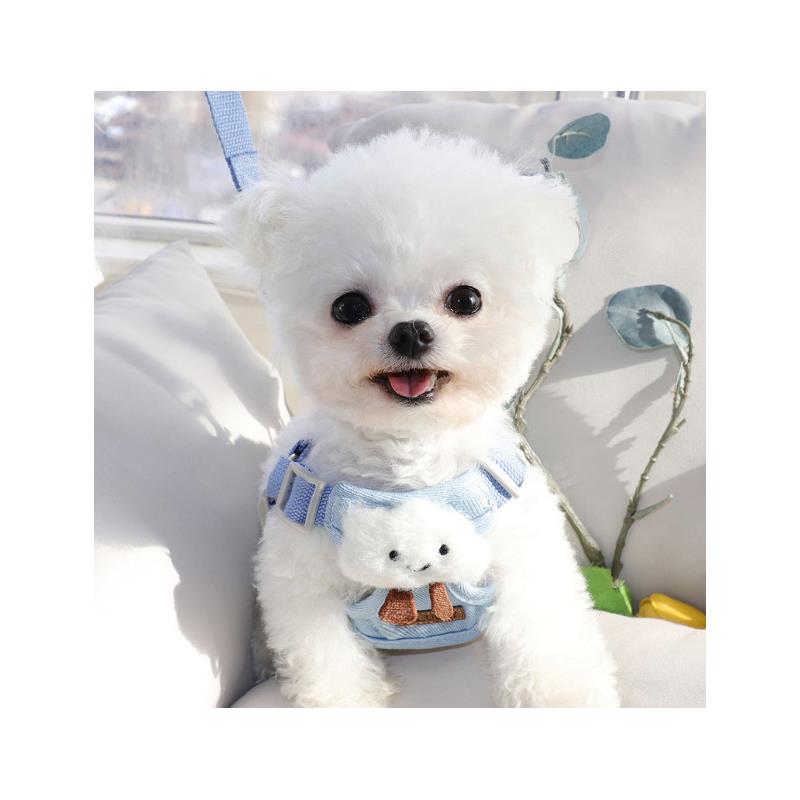 小狗狗牵引绳背心式遛子